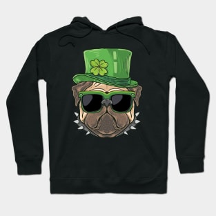 St. Patrick's Day Pug Hoodie